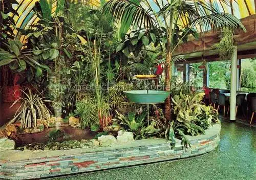 AK / Ansichtskarte Studen_Biel BIENNE_BE Cafe Florida Tropenpflanzen Cafe 