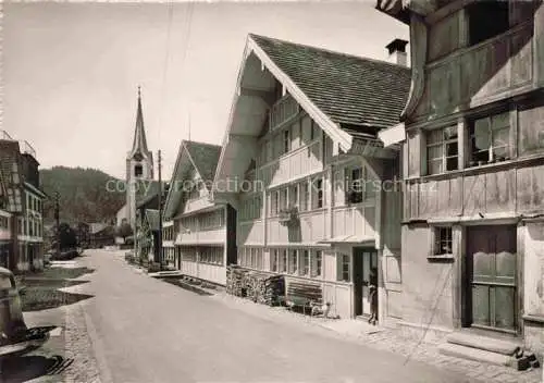 AK / Ansichtskarte Schwellbrunn_Appenzell_AR Ortszentrum Kurort 
