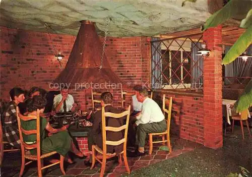 AK / Ansichtskarte Studen_Biel BIENNE_BE Cafe Florida Holzkohlegrill 