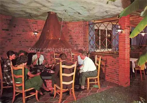 AK / Ansichtskarte Studen_Biel BIENNE_BE Cafe Florida Holzkohlegrill 
