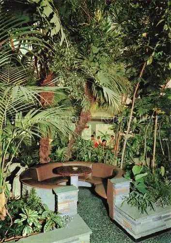 AK / Ansichtskarte Studen_Biel BIENNE_BE Cafe Florida Tropische Vegetation im Cafe 