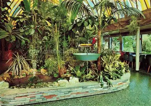 AK / Ansichtskarte Studen_Biel BIENNE_BE Cafe Florida Tropische Vegetation im Cafe 