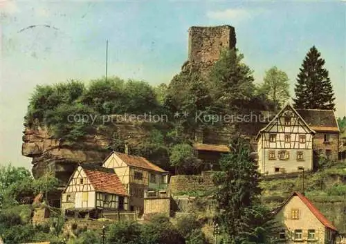AK / Ansichtskarte Elmstein Rheinland-Pfalz Schlossberg Burgruine