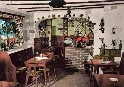 AK / Ansichtskarte St Martin Pfalz St. Martiner Weinstube Gastraum