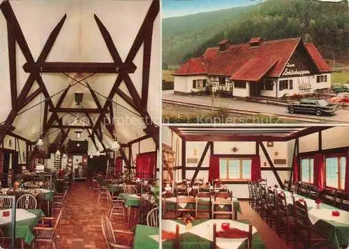 AK / Ansichtskarte Appenthal Elmstein Bad Duerkheim Rheinland-Pfalz Gaststaette Zum Lokschuppen Gastraum