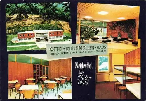 AK / Ansichtskarte Weidenthal Pfalz Otto-Riethmueller-Haus Freizeitstaette der ev. Gemeindejugend
