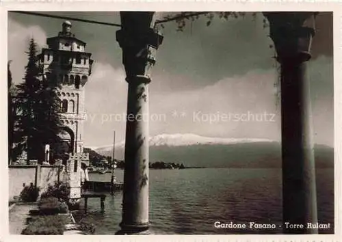 AK / Ansichtskarte Gardone Fasano di Garda IT Torre Rulant