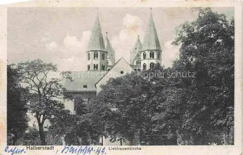 AK / Ansichtskarte Halberstadt Harz Liebfrauenkirche