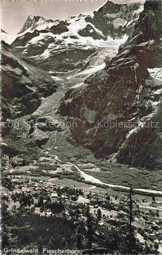 AK / Ansichtskarte Grindelwald_BE mit Fiescherhorn 