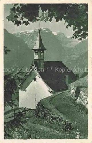 AK / Ansichtskarte Braunwald_GL Kirchli Braunwald GL