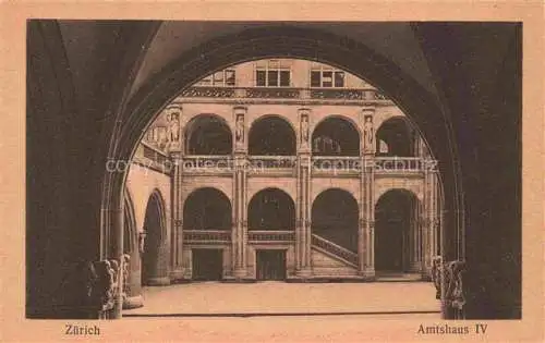 AK / Ansichtskarte ZueRICH__ZH Amtshaus 
