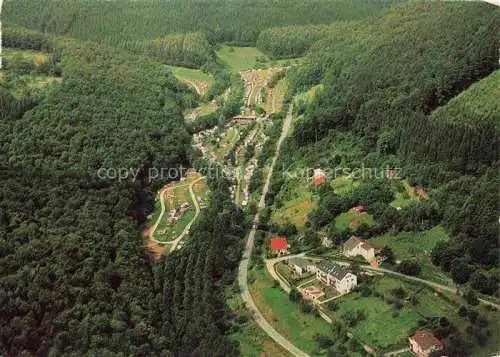 AK / Ansichtskarte Hirschhorn Neckar Hessen Campingplatz Fliegeraufnahme