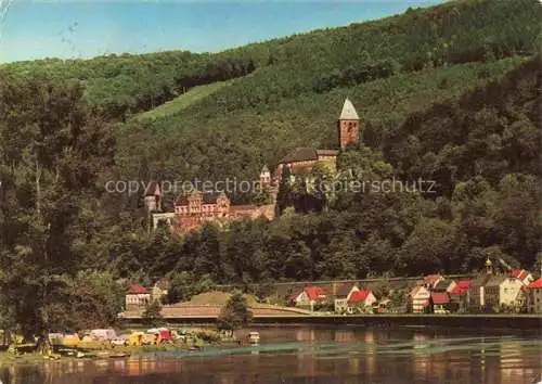 AK / Ansichtskarte Zwingenberg Neckar BW Neckarpartie