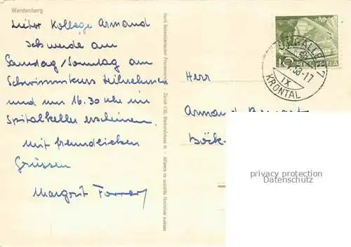 AK / Ansichtskarte Werdenberg_SG Panorama Kuenstlerkarte 