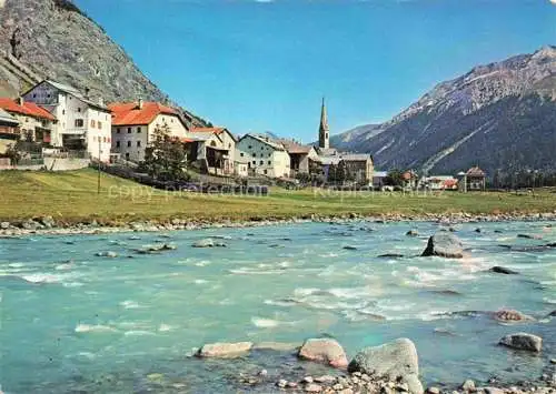 AK / Ansichtskarte S chanf_GR Panorama 