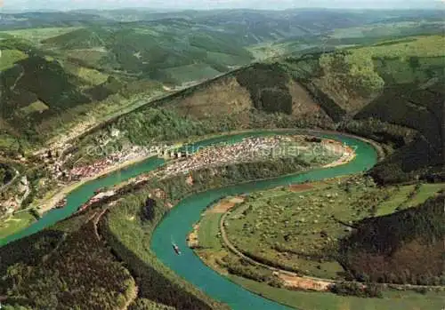 AK / Ansichtskarte Hirschhorn Neckar Hessen Fliegeraufnahme