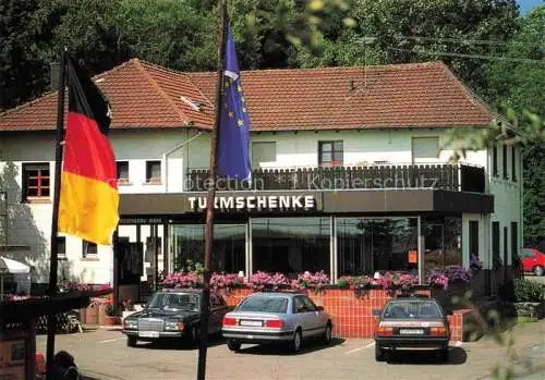 AK / Ansichtskarte Waldkatzenbach Waldbrunn Gaststaette Turmschenke