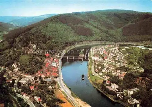 AK / Ansichtskarte Hirschhorn Neckar Hessen Fliegeraufnahme