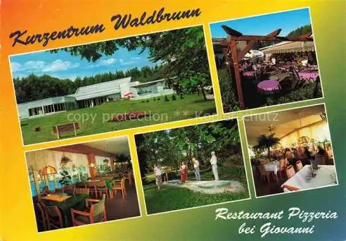AK / Ansichtskarte Waldbrunn Odenwald BW Restaurant Pizzeria bei Giovanni Gastraeume Minigolf