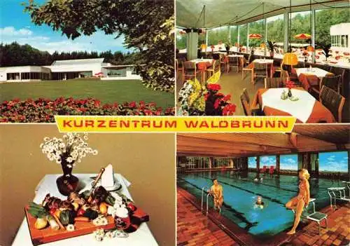 AK / Ansichtskarte Waldbrunn Odenwald BW Kurzentrum Waldbrunn Gastraeume Hallenbad
