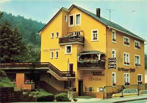 AK / Ansichtskarte Hirschhorn Neckar Hessen Hotel Forelle
