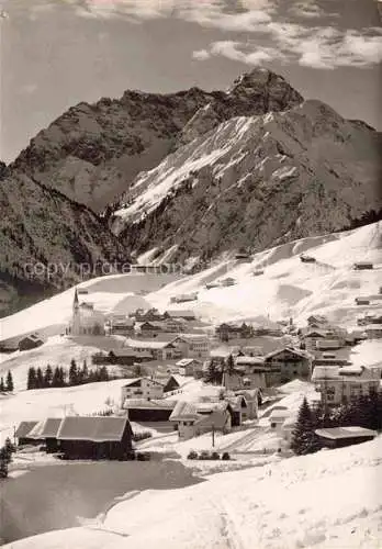 AK / Ansichtskarte Hirschegg Kleinwalsertal Vorarlberg AT Haus zur Erholung Panorama