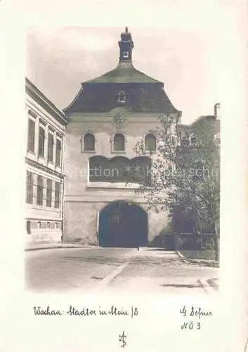 AK / Ansichtskarte Stein Donau AT Stadttor