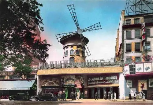 AK / Ansichtskarte PARIS_75 Montmartre Le Moulin Rouge 