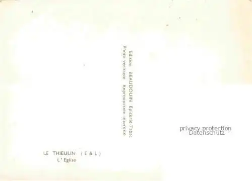 AK / Ansichtskarte Le_Thieulin_Nogent le Rotrou_28_Eure et Loir Eglise 