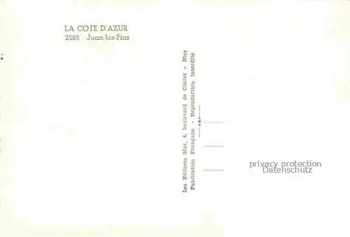 AK / Ansichtskarte JUAN LES PINS_Antibes_06_Alpes Maritimes Strandpartien Panorama 