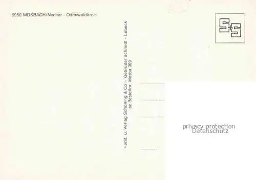 AK / Ansichtskarte Mosbach Baden Neckar-Odenwald-Kreis BW Fachwerkhaeuser Rathaus Marktplatz 