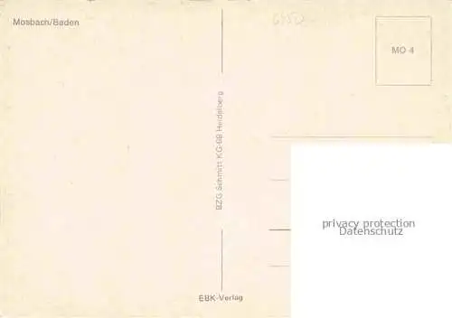 AK / Ansichtskarte Mosbach Baden Neckar-Odenwald-Kreis BW Rathaus Palmsches Haus