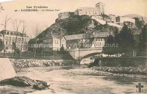 AK / Ansichtskarte LOURDES_65 Chateau Fort 