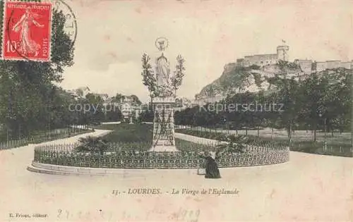 AK / Ansichtskarte LOURDES_65 La Vierge de l Esplanade 