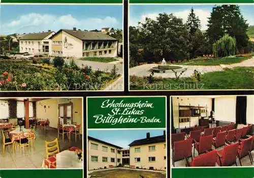 AK / Ansichtskarte Binau St. Lukas Caritas Erholungsheim Parkanlagen