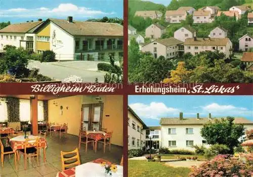 AK / Ansichtskarte Billigheim Baden Neckar-Odenwald-Krei BW St. Lukas Caritas Erholungsheim