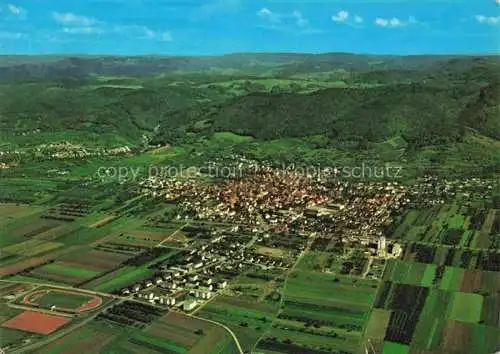 AK / Ansichtskarte Leutershausen Hirschberg Bergstrasse Fliegeraufnahme