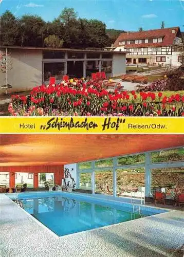AK / Ansichtskarte Reisen Odenwald Hotel Schimbacher Hof Hallenbad