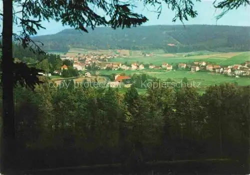 AK / Ansichtskarte Wahlen Odenwald Grasellenbach Bergstrasse Hessen Panorama Luftkurort Ansicht vom Waldrand aus