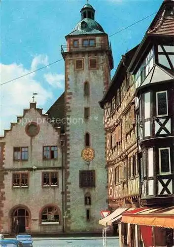 AK / Ansichtskarte Mosbach Baden Neckar-Odenwald-Kreis BW Motiv in der Altstadt Fachwerkhaus