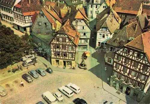 AK / Ansichtskarte Mosbach Baden Neckar-Odenwald-Kreis BW Marktplatz Fachwerkhaeuser