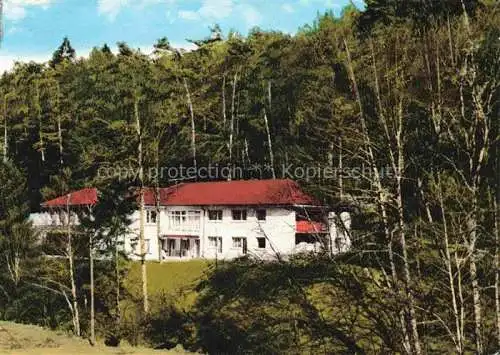 AK / Ansichtskarte Aglasterhausen Café Pension Restaurant Glueck im Winkel