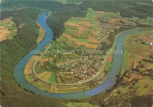 AK / Ansichtskarte Binau Fliegeraufnahme