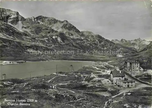 AK / Ansichtskarte Pontresina_GR Bernina Hospiz Ospizio Bernina Alpenpass 