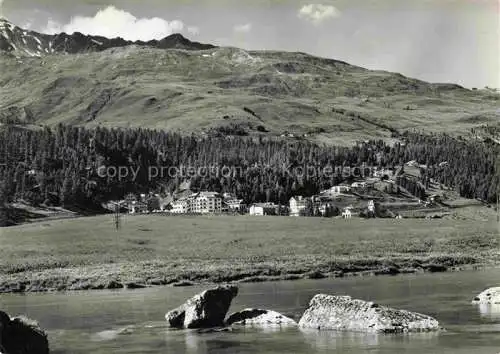 AK / Ansichtskarte Champfer_Graubuenden Panorama Oberengadin Champfer Graubuenden