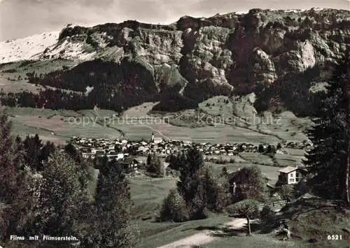 AK / Ansichtskarte Flims_GR Panorama Blick gegen Flimserstein Flims_GR