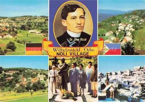 AK / Ansichtskarte Wilhelmsfeld Teilansichten Noli Village Denkmal Portrai Dr. Jose Rizal