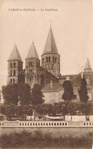 AK / Ansichtskarte Paray le Monial_Charolles_71_Saone et Loire La Basilique 