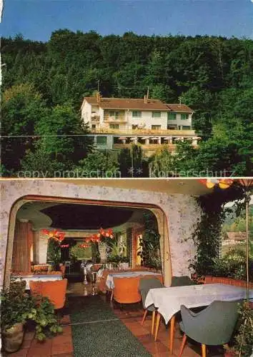 AK / Ansichtskarte Allensbach Bodensee Waldhotel Haus Ella Gastraum