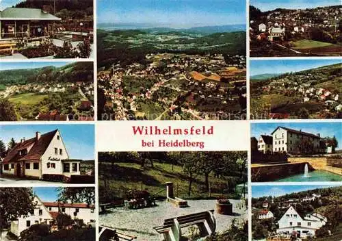 AK / Ansichtskarte Wilhelmsfeld Fliegeraufnahmen Gasthaeuser Park